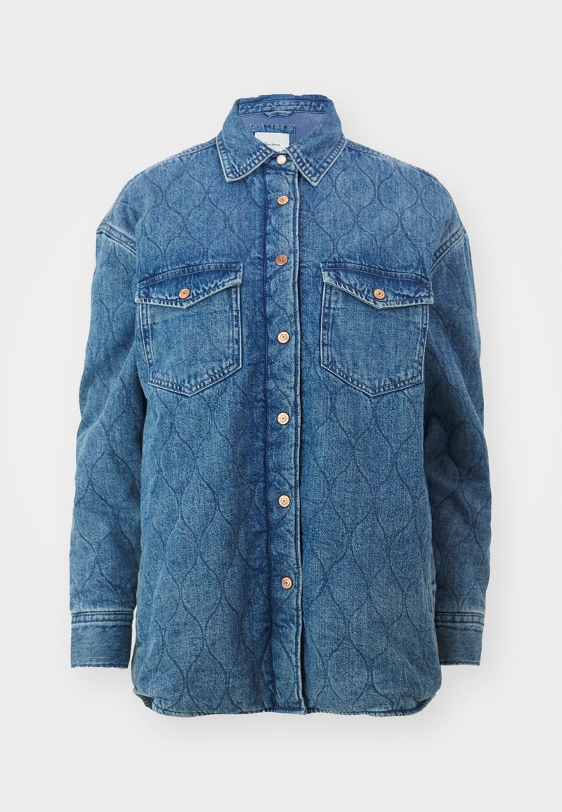 Pepe Jeans Lichte jas blauw denim/bluedenim