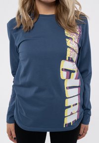 Paradiso Clothing THE CURE GLITCHED LOGO - Long sleeved top - blue