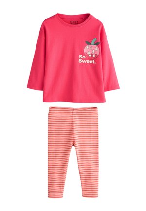 Next SET - Legging (type pantalon) - bright pink