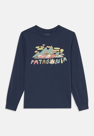 GRAPHIC UNISEX - Långärmad tröja - fitz roy/new navy
