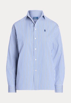 Polo Ralph Lauren, RELAXED FIT STRIPED COTTON SHIRT - Chemisier - cabana blue/white