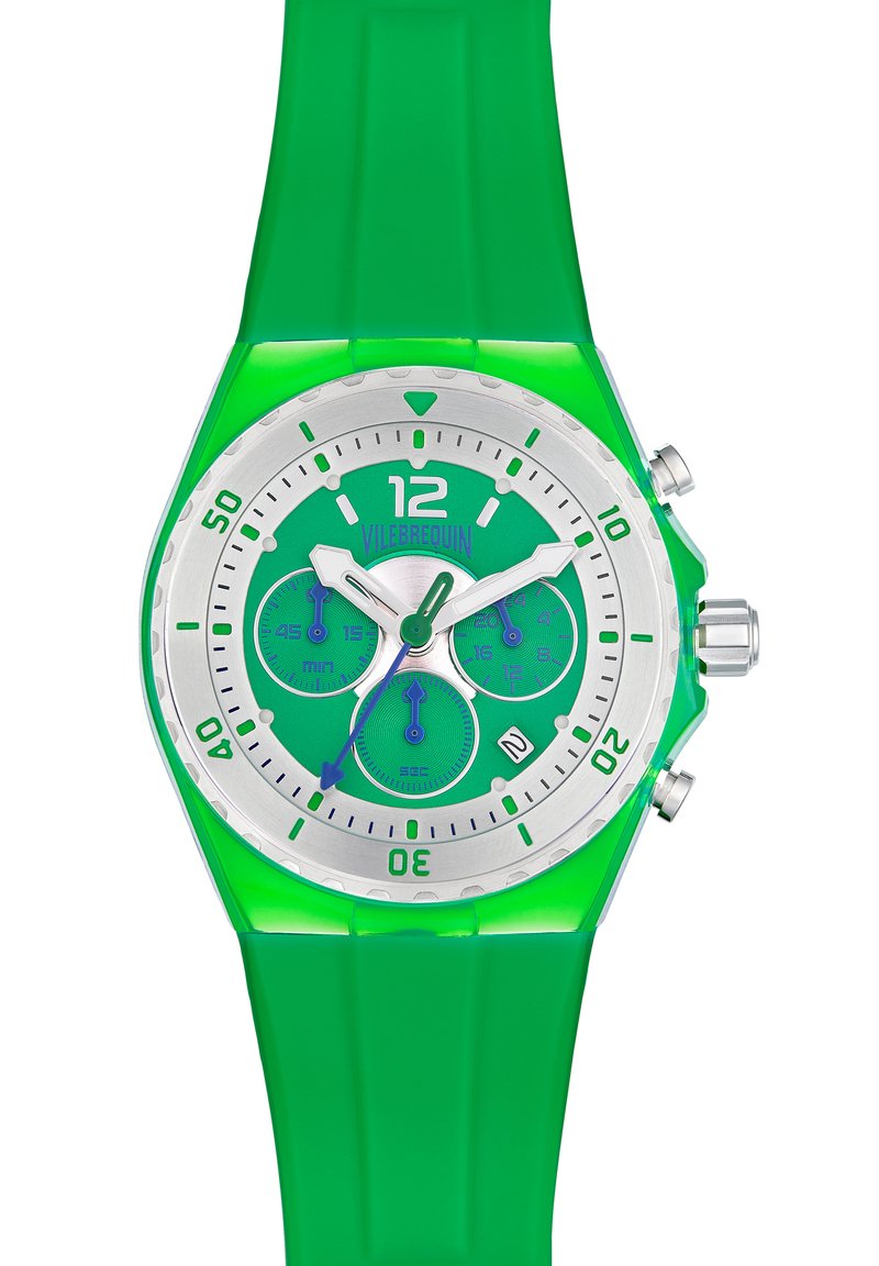 Vilebrequin Chronografinis laikrodis - green