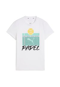 INDIVIDUAL GRAPHIC PADEL  - T-shirt print - white