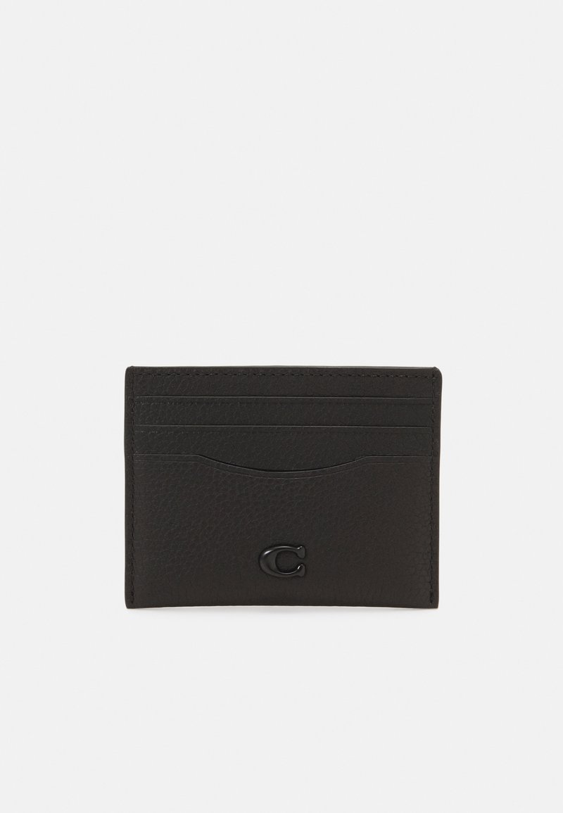 Coach FLAT CARD CASE UNISEX Business card holder black Zalando.co.uk