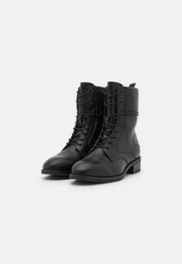 Tamaris Lace-up ankle boots - black matt