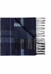 John Henric PLAID WOVEN WINTER - Sjaal - blue