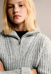 Mango Kids Stickad tröja - mottled grey