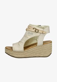 Blowfish Malibu Sandalen met sleehak - black dyecut/zwart Blowfish Malibu Sandalen met sleehak - black dyecut/zwart