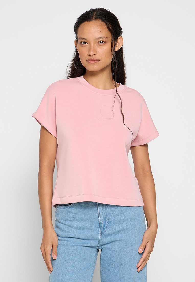 Scotch & Soda T-shirt basic roze Scotch & Soda T-shirt basic roze