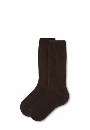 Calzedonia, RIBBED UNISEX - Calcetines - brown