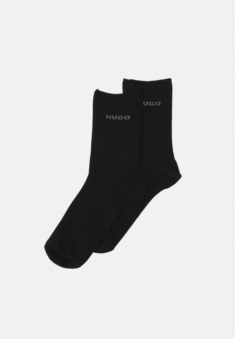 HUGO - 2 PACK - Socks - black, Enlarge