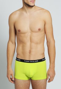 TOM TAILOR TRIPLE PACK - Boxerbriefs - black/lime/melange