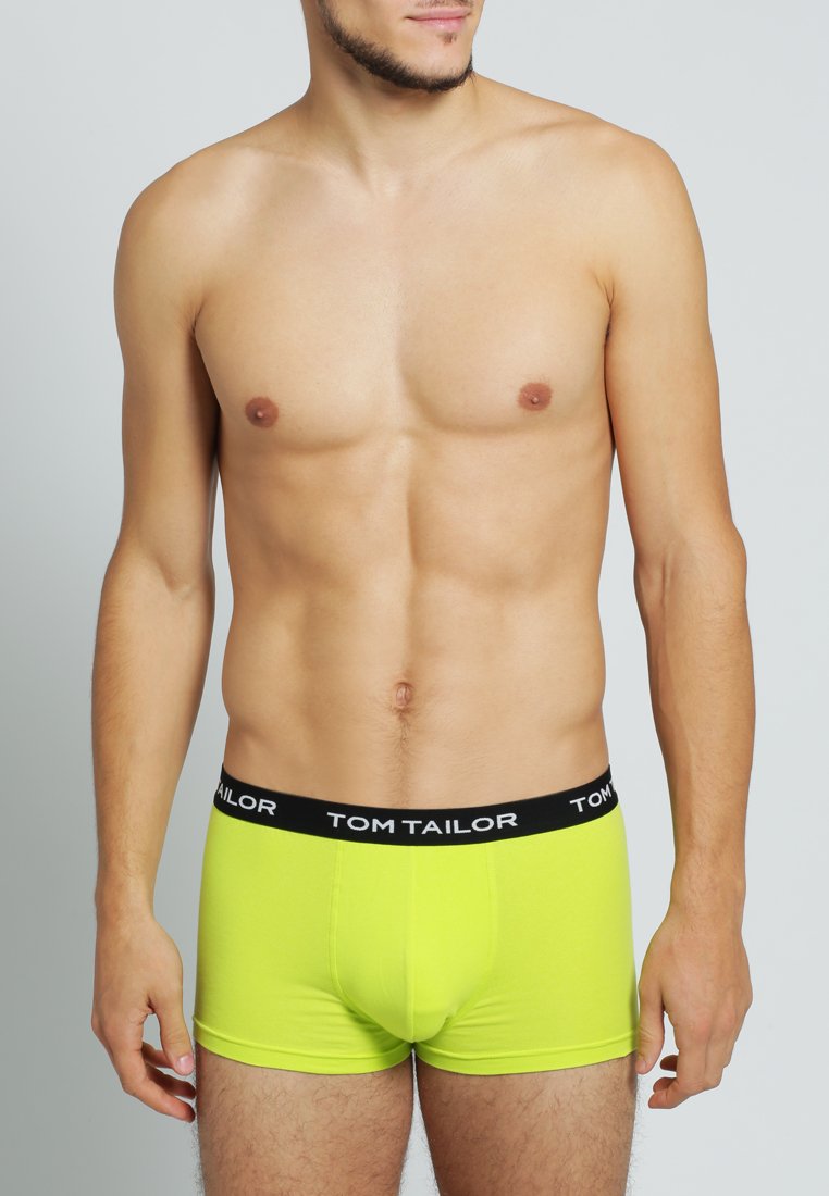 TOM TAILOR TRIPLE PACK - Boxerbriefs - black/lime/melange