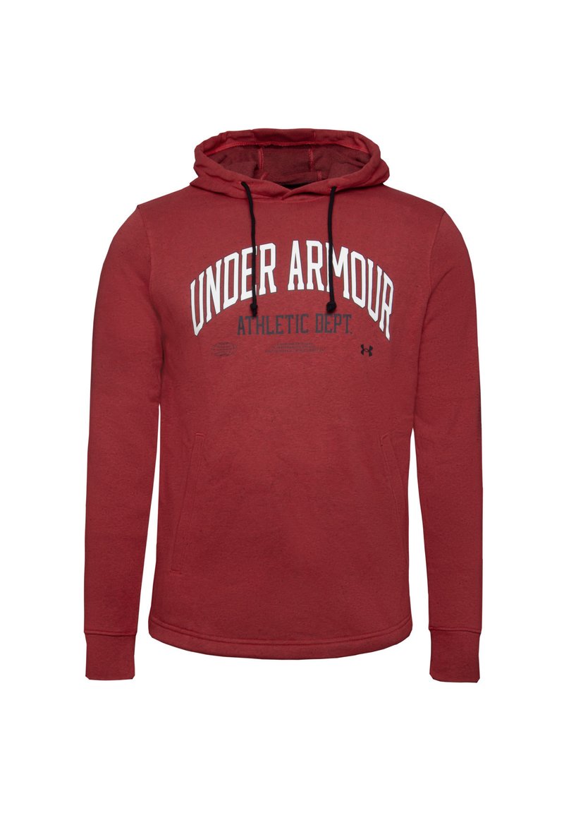 Under Armour RIVAL TRY ATHLETIC DEPT czerwony