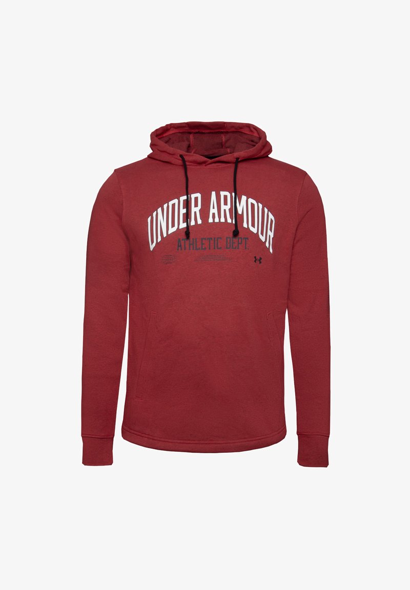 Under Armour RIVAL TRY ATHLETIC DEPT czerwony