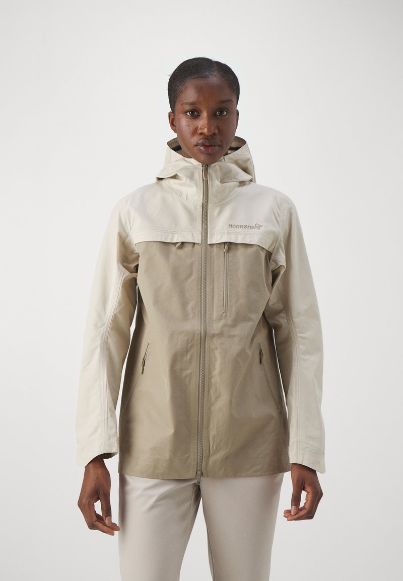 Norrøna FEMUND JACKET - Lauko striukė - oatmeal