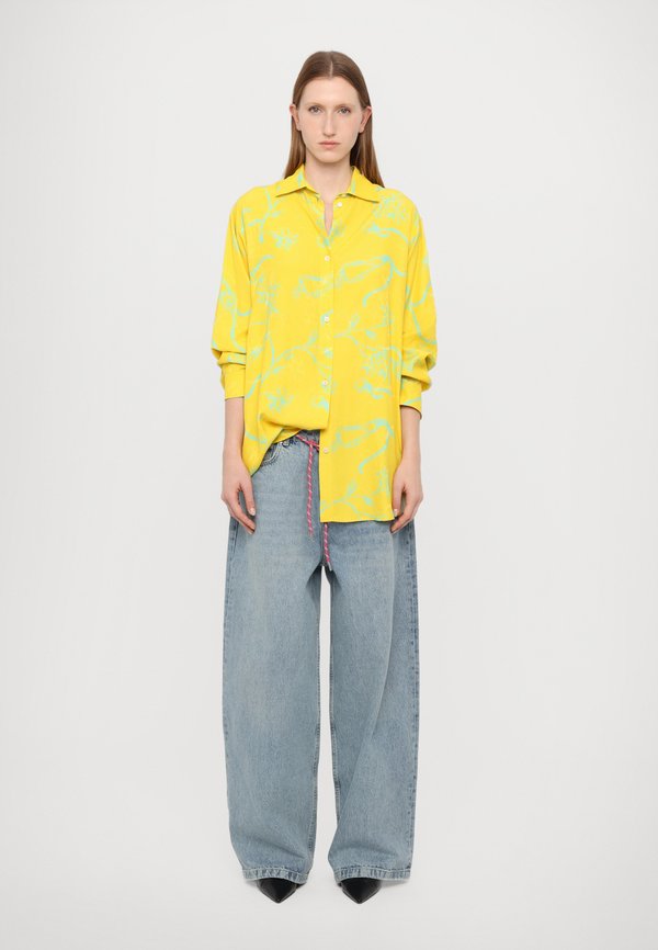 RAMAGE - Button-down blouse - giallo2