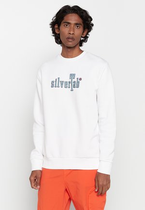 Levi's® STANDARD GRAPHIC CREW SILVERTAB SLAB  - Sweatshirt -  white