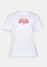HYPE TEXT TEE - T-shirts print - white