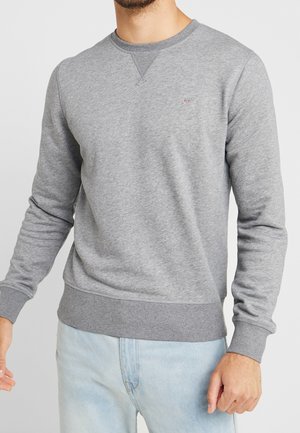 Sweater - mottled light grey