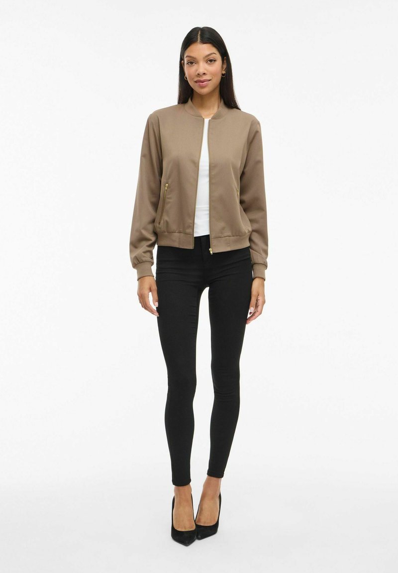 Tartine et Chocolat - Blue Wool & Viscose Bomber Jacket | Childrensalon