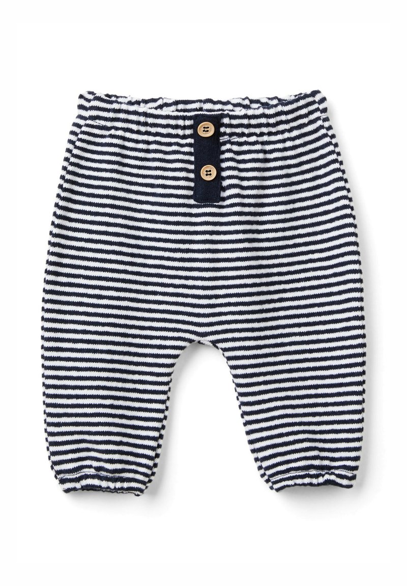 United Colors of Benetton STRIPED - Kalhoty - white