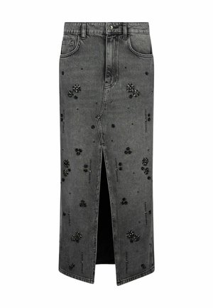 LIU JO Falda acampanada - grey denim