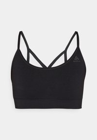 BRA SEAMLESS LOW - Sportski grudnjak s blagom potporom - black/grey