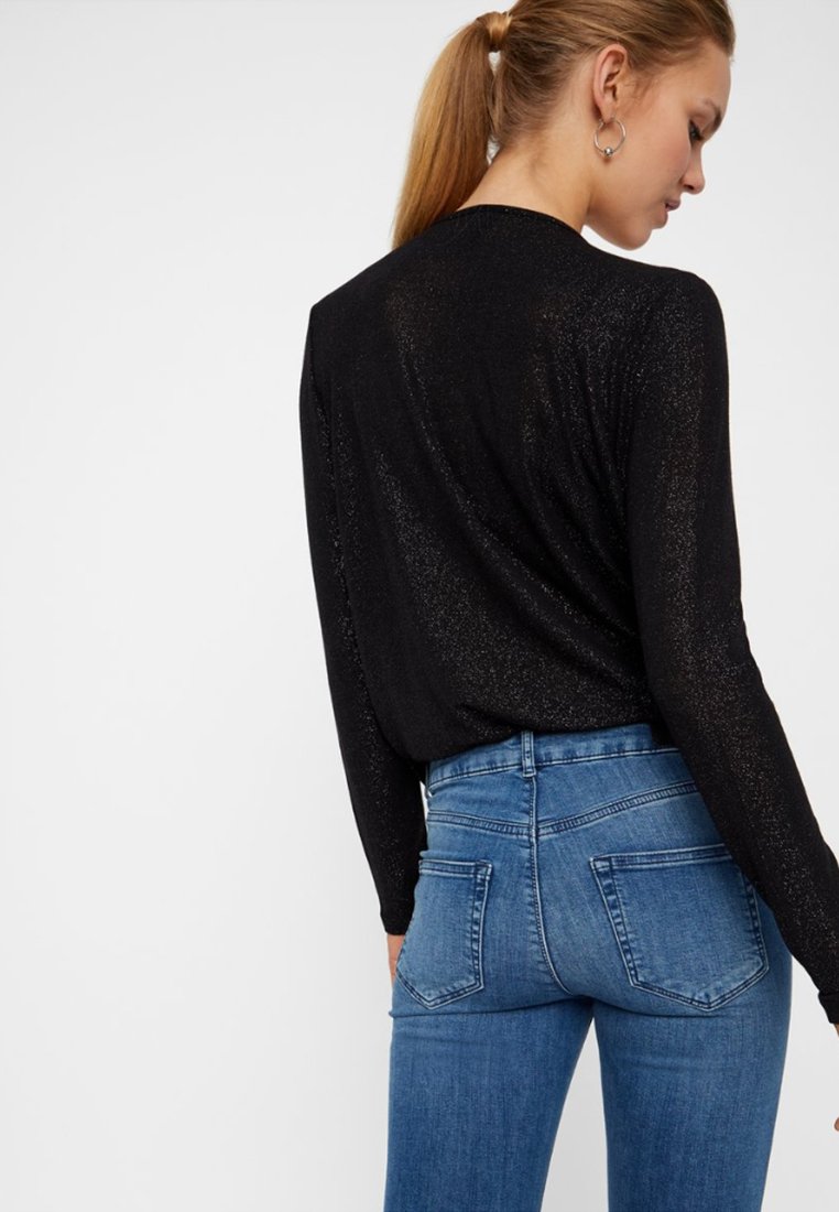 Vero Moda LUX NW - Slim fit jeans - medium blue denim/dark blue - Zalando.de