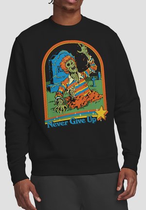 Cotton Soul, STEVEN RHODES NEVER GIVE UP - Sweatshirt - black