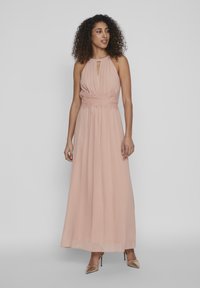 VILA VIMILINA HALTERNECK NOOS - Maksi garuma kleita - misty rose