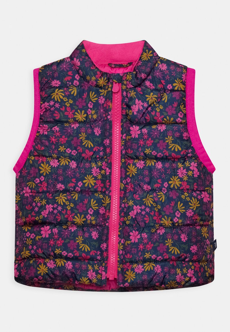 GAP PUFFER VEST TODDLER GIRL Weste navy floral/dunkelblau Zalando.de