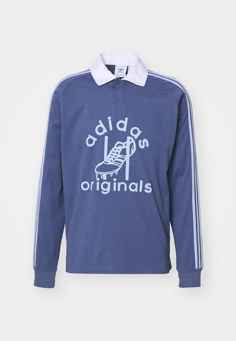 adidas Originals RUGBY - Long sleeved top - preloved ink/dark blue ...