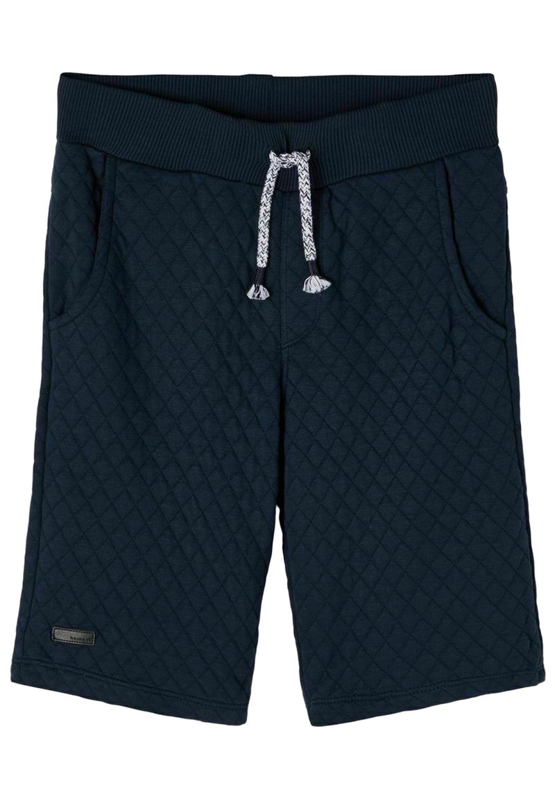 name it Shorts gemêleerd donkerblauw