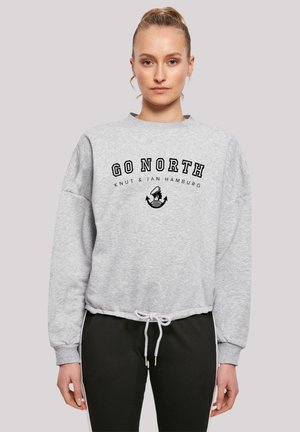 GO NORTH KNUT JAN HAMBURG - Sweatshirt - heather grey