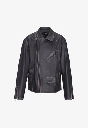 DreiMaster, DREIMASTER JACKET - Nahkatakki - grey