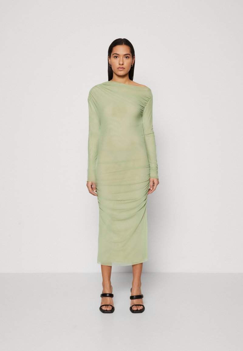 DAY Birger et Mikkelsen - TAHIRA SOLID  - Vestido de cóctel - algave green, Ampliar