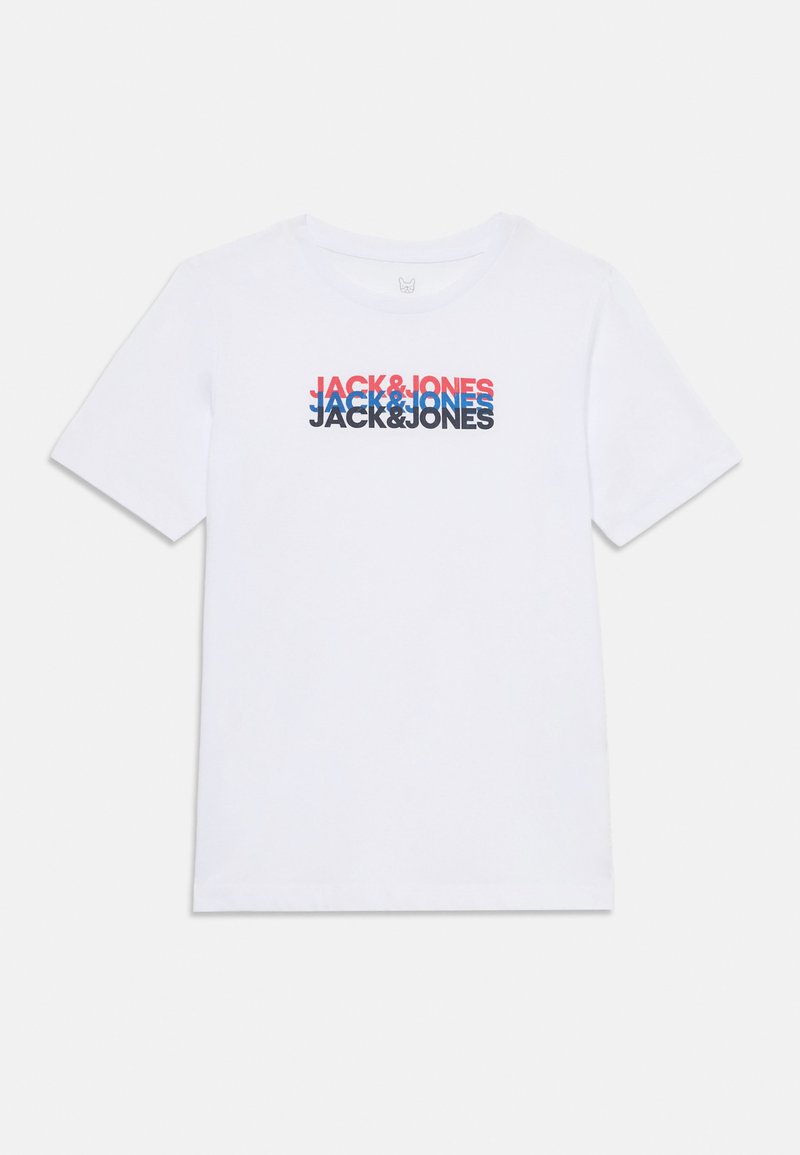 Jack & Jones Junior T-shirt print wit Jack & Jones Junior T-shirt print wit