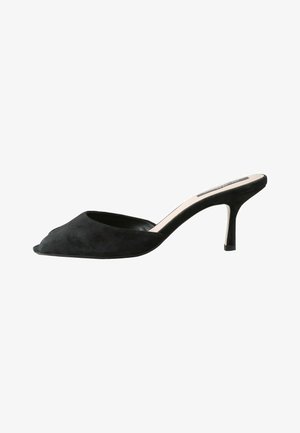 Next, REGULAR FIT - TABITHA SIMMONS X EILEEN PEEP TOE MULES . - Pantolette hoch - black