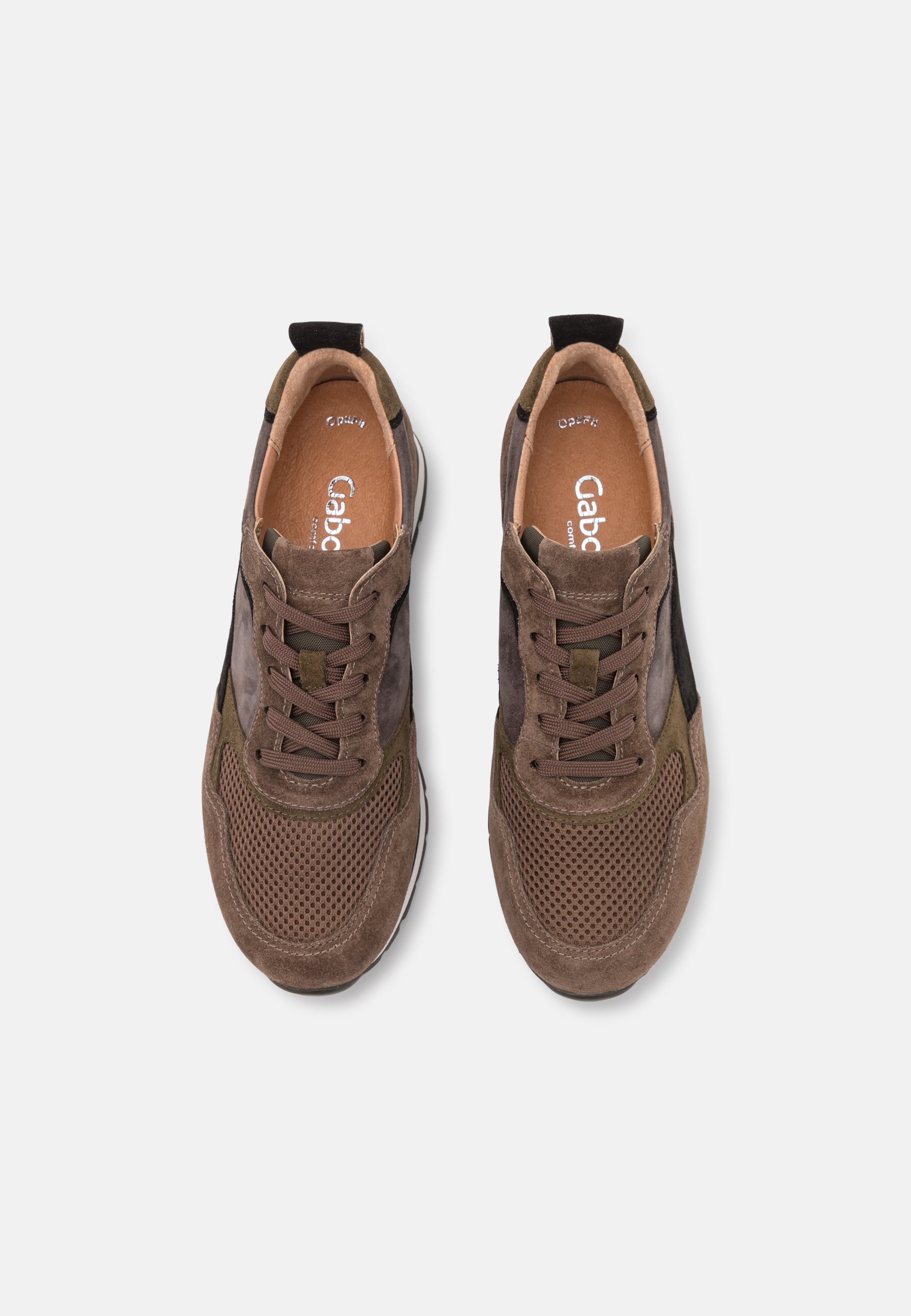 Gabor Comfort Sneakers laag - mohair/soil/schwarz/bruin - Zalando.nl