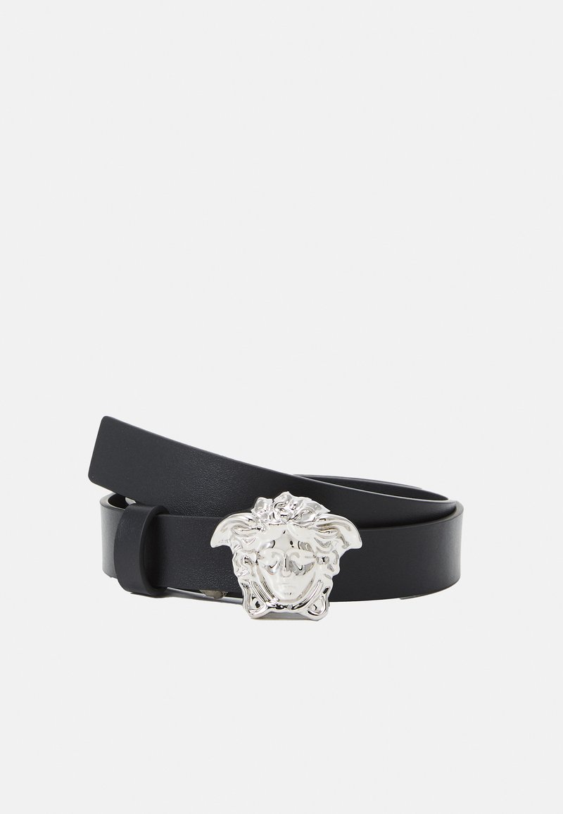 Versace - BELT UNISEX - Remen - nero/palladio lucido, Povećaj