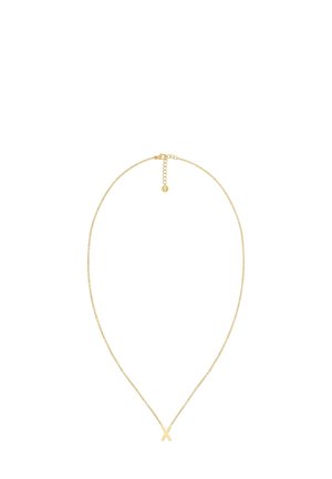 LETTER X - Kaklarota - gold-coloured