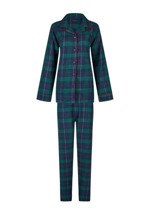 SET - Pyjama - navy/green check