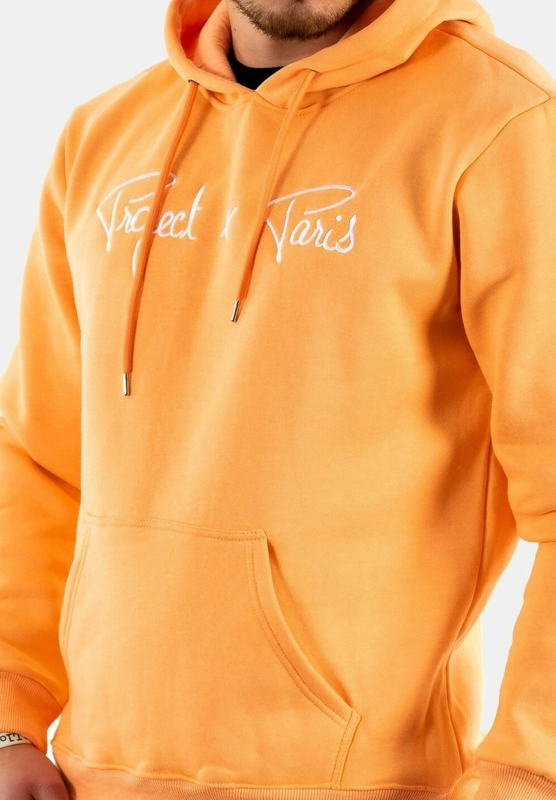 Capuche Personnalise Sweat A Capuche Orange Fluo Hoodie Pull