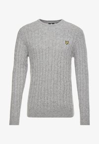 Não selecionado, mid grey marl