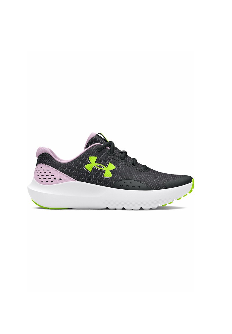 Under Armour VISUAL CUSHIONING UA GGS SURGE 4 - Road running shoes - black