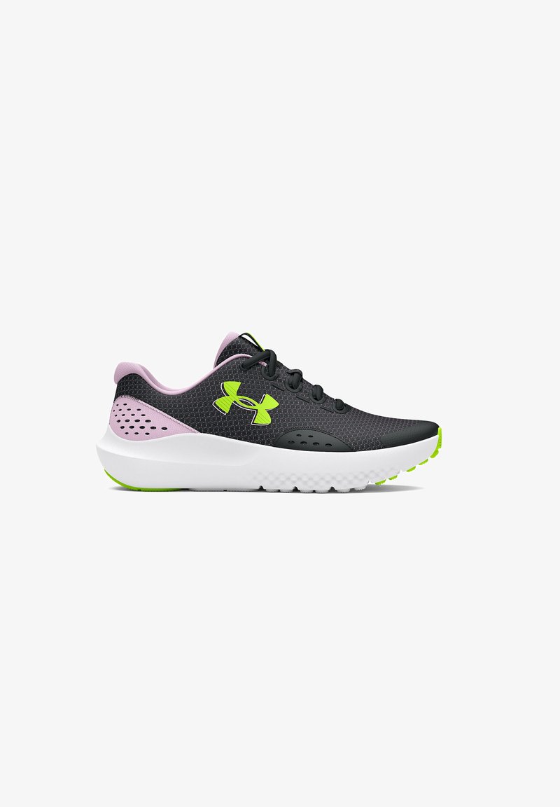 Under Armour VISUAL CUSHIONING UA GGS SURGE 4 - Road running shoes - black