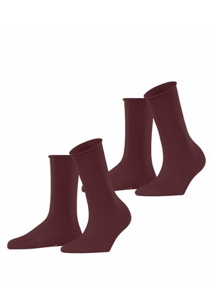 BASIC PURE 2-PACK - Sokken - shadow red