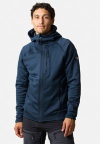 LOFOTEN TECH STRETCH - Tröja med dragkedja - dk. navy