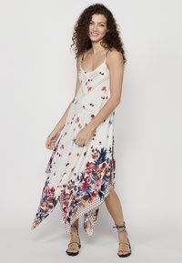 Koroshi Robe longue - blanco   white
